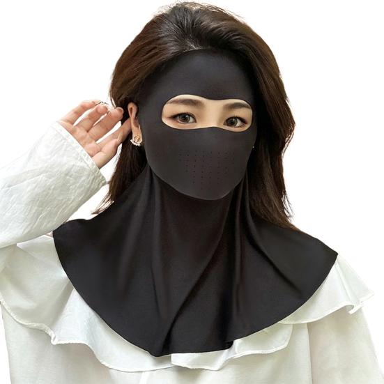 

Sun Protection Face Guard Breathable UV Blocking Fabric Cheeks Chin Ears Neck Outdoor Sports Cooling Sun Face Guard