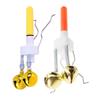 Night Fishing Rod Fish Bites Baits Alarm Fishing Bells Clip with LED Light Fishing Bites Alarm Indicator On Fishing Rod