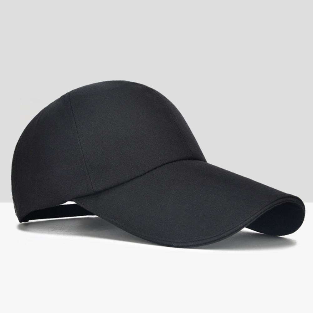 Summer Hip-hop Sunshade Baseball Cap Women Men Street Sun Protection Hat with Extended Brim