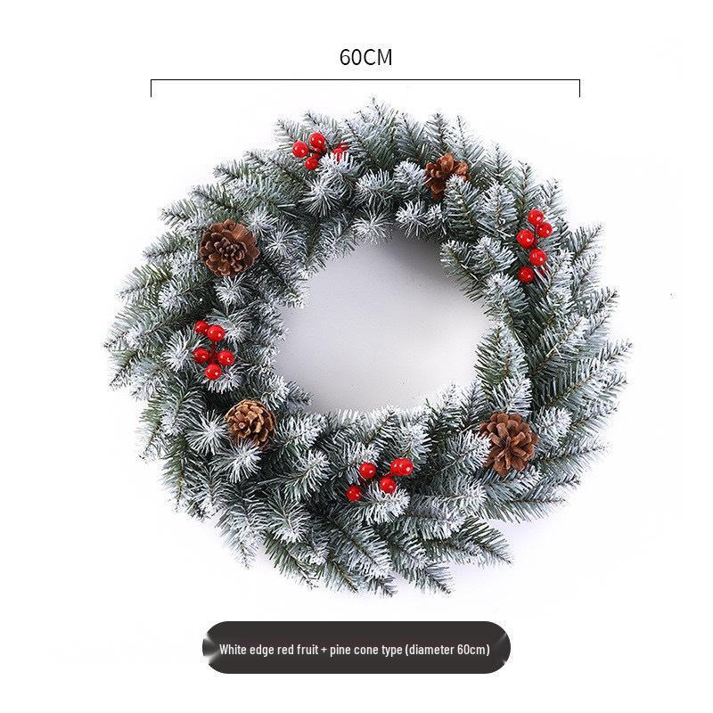 Popular Christmas Wreath - Available In Sizes 30/40/45/50/60CM for Malls and Hotels