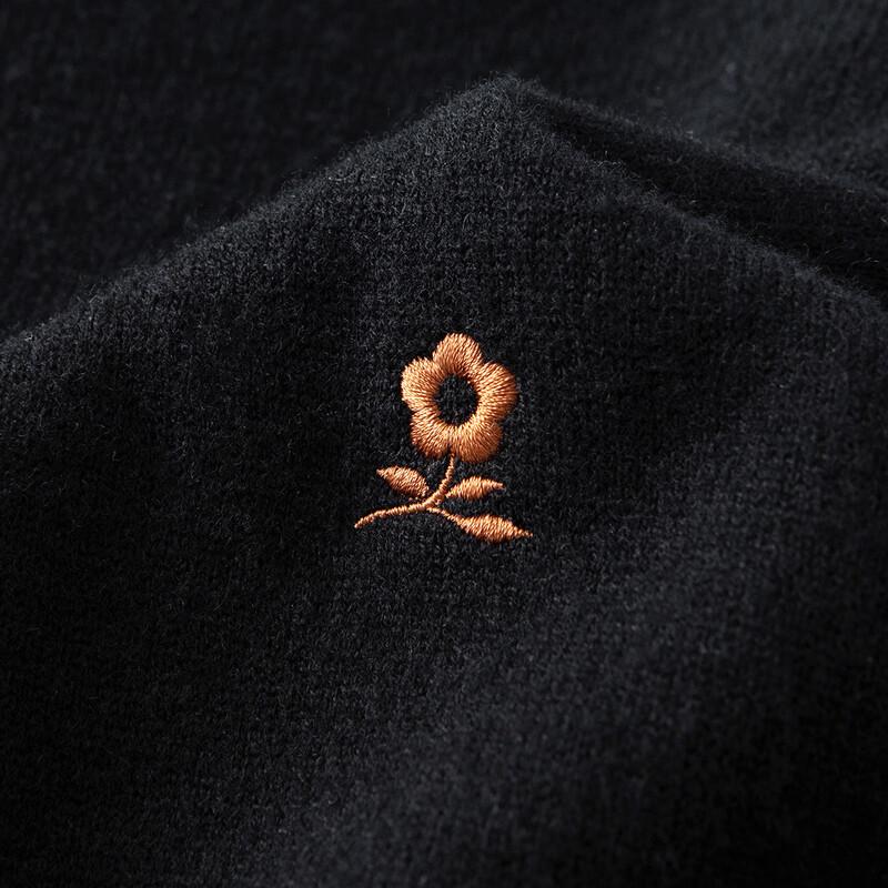 MONTAGUT Men's 100% Merino Wool Crew Neck Sweater