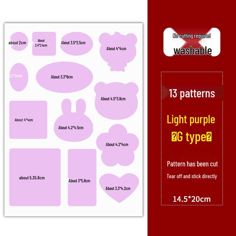 16-Color Self-Adhesive Seamless Repair Patch for Clothes and Jackets