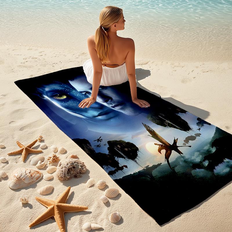 1 Stück Avatar's Ätherische Reise Strandtuch Mikrofaser Strandtuch Dünn Saugfähig Für Strand Schwimmen Yoga Bad Sport 0917278