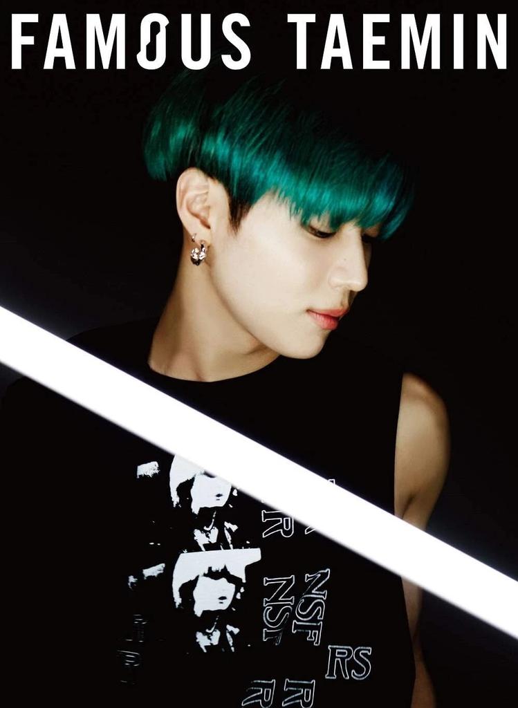 SHINee TAEMIN FAMOUS OPENED CD OFFICIAL NO PHOTO CARD