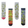 Trendy Monster Pop Christmas Socks for Men & Women - Cotton Festival Gift