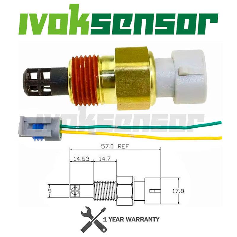 25036751 25037225 25037334 Intake Air Temp Temperature Sensor Sender For G.M IAT MAT ACT With Connector 2-Way Female Pigtail