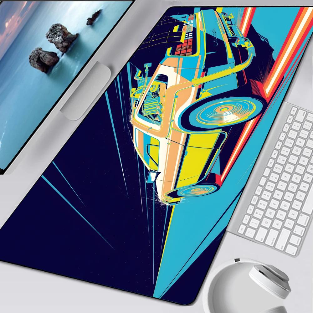 Ritorno al Futuro Tappetino Mouse Tappetino Gomma Laptop Mousepad XXL Quaderno Giocatore Tavolo Computer Accessori Gaming