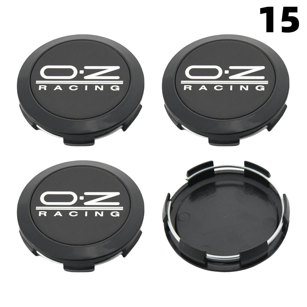1Set/4PCS 64MM OD / 62MM ID Cap For Rims OZ Logo Wheel Center Cap Sport Car Wheel Cover Hub caps