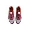 Nike Air Max 1 Rush Maroon Unisex-Sneaker Rot Metallic-Silber DO9549-001