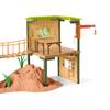 Schleich Wild Life Jungle Base Camp 42507 (Figure Playset with Rope Bridge for Imaginative Play)