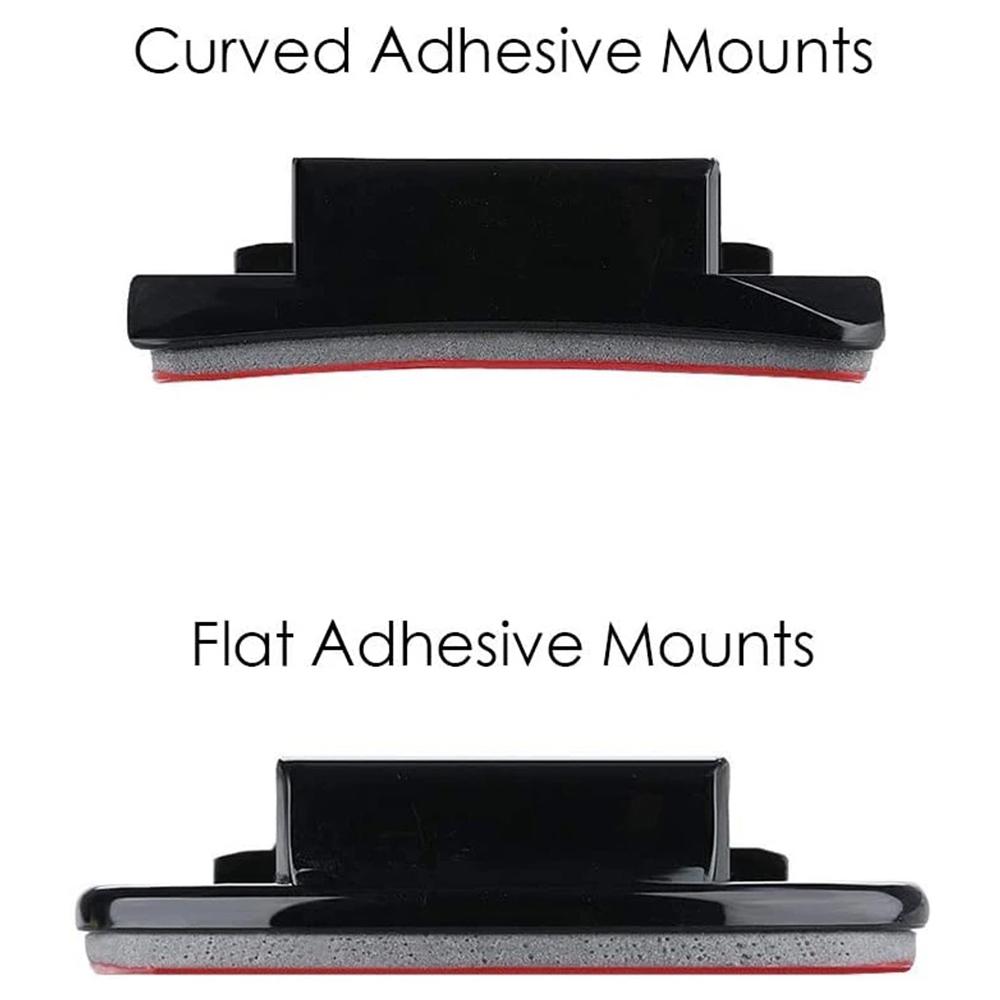 Helmet Accessory Kit Adhesive Stickers Expand Arm Mount For GoPro Hero 13 12 11 10 9 SJCAM Insta360 AKASO DJI Osmo Action Camera