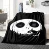 Nightmare Before Christmas Blanket Soft Throw Blanket For Home Bedroom Bed Sofa Travel Office Solid Christmas Blanket