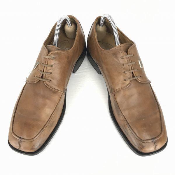 Gallus Germany Skórzane U-Tip 26.0 Brązowe Buty Wizytowe Biznesowe(UŻYWANY)