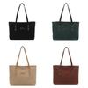 Fashionable Women Large Bag With Double Shoulder Straps For Work And Shopping