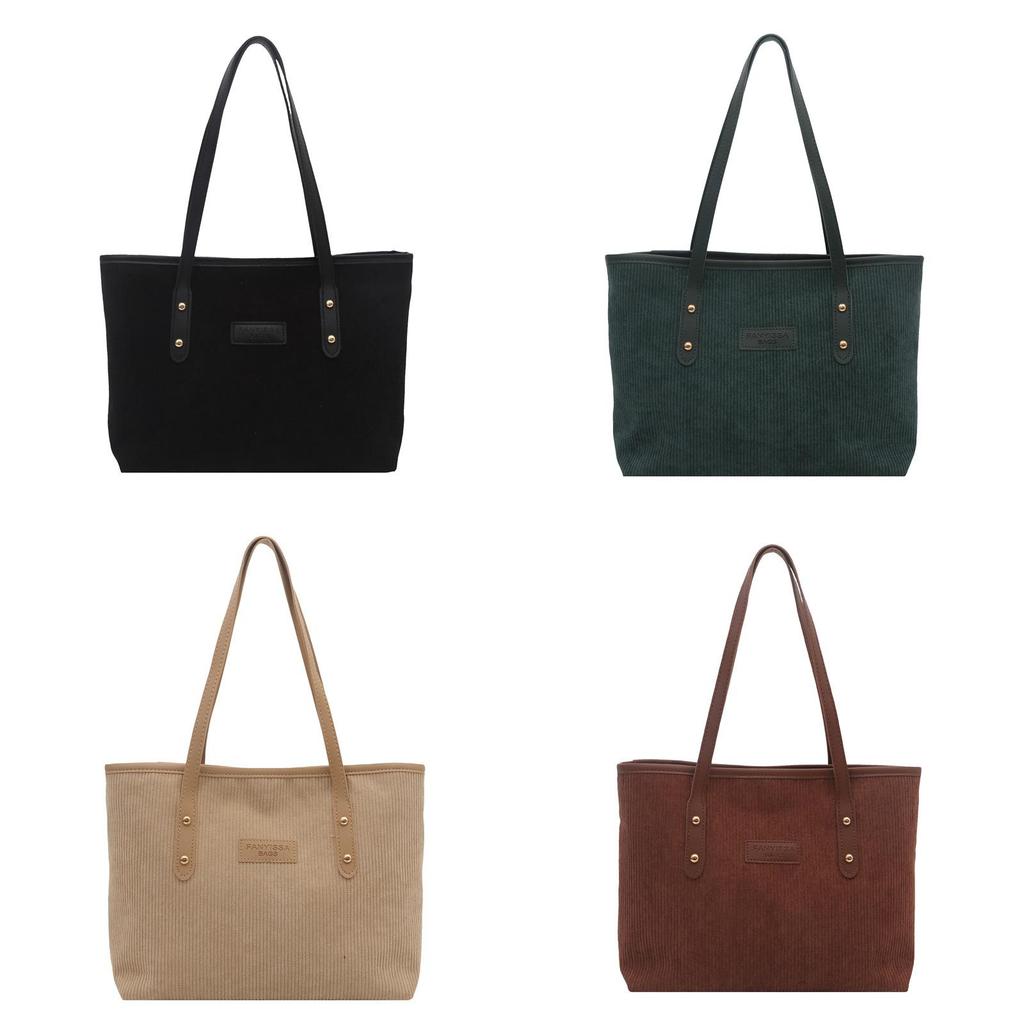 Fashionable Women Large Bag With Double Shoulder Straps For Work And Shopping