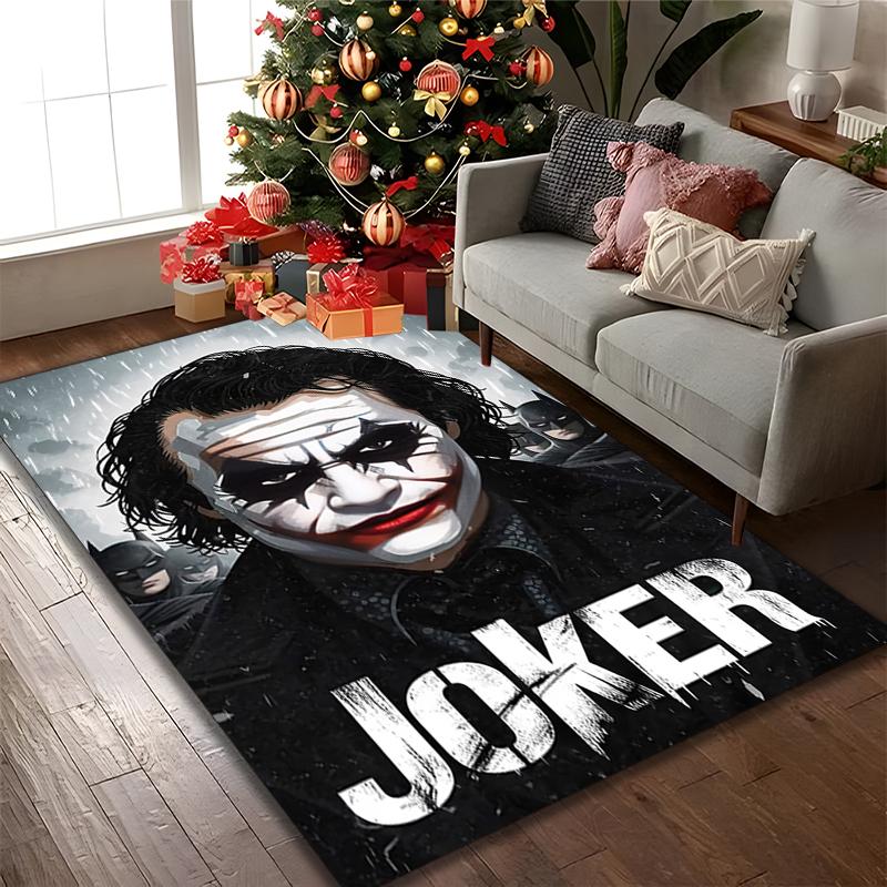 1pc General-purpose Rug, JOKER Printed Area Rug, Comfortable Office Chair Carpet, Home Entrance Floor Mat