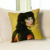 C-Conan G-Gray Wishbone Verschiedene Größen Quadratische Kissenhülle Für Auto Haus Schlafzimmer Dekor Individuelles Valentinstagsgeschenk