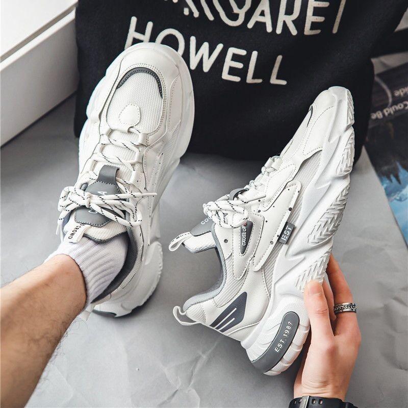 2024 Vår Sommar Herr Casual Skor Utomhus Andningsbara Halkfria Löparskor Sportskor Tennis Träningssko Trend Zapatillas Hombre