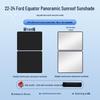 Opaque Sunroof Sunshade for Ford Kuga '22: Heat Insulation, Sun Protection, Privacy