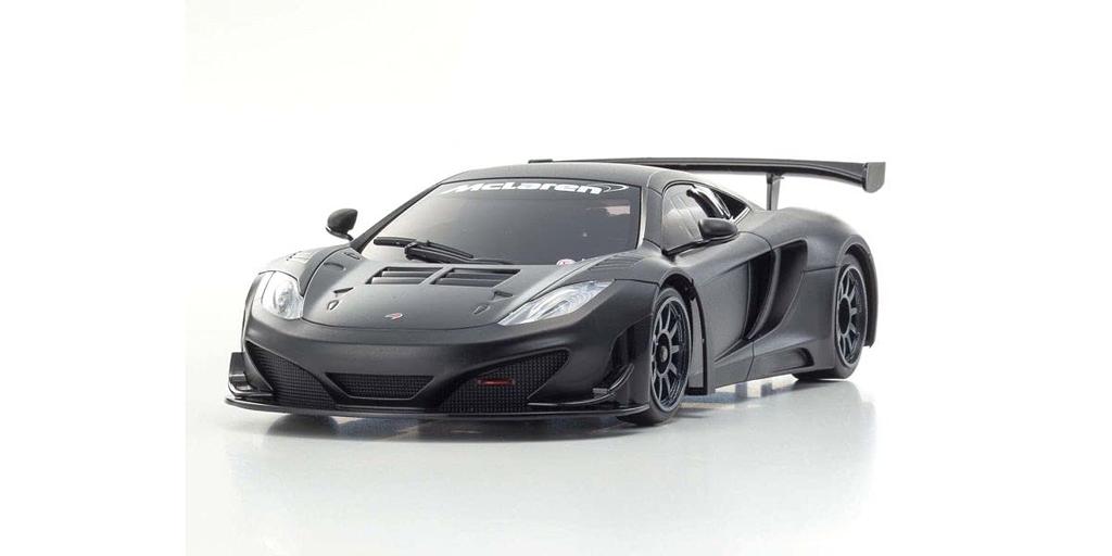 Kyosho RWD Series Readyset McLaren 12C GT3 2013 Mattschwarz Elektro Funksteuerung 32325BK MINI-Z