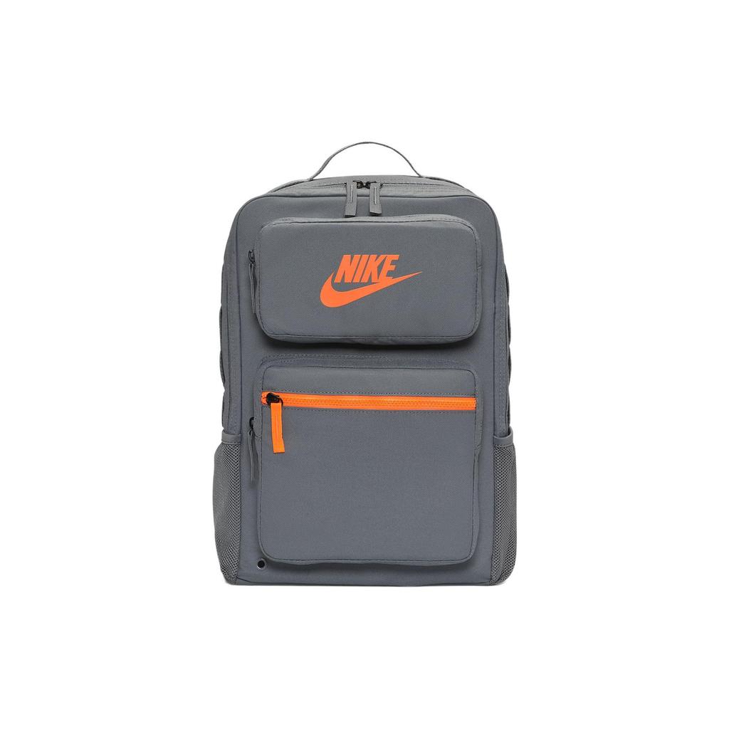 Nike Utility Multi-Pocket Fabric Backpack Unisex Backpacks Gray BA6170-084