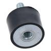 Typ VD M6 M8 M10 Gewinde Gummihalterungen Schwarze Vibrationsdämpfer Crash Pad Dämpfer Wasserpumpen