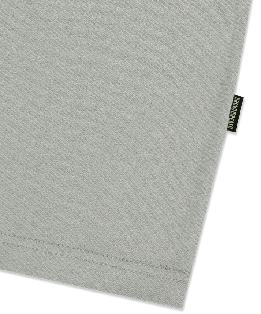 BROWNBREATH Tag Tee - Grey