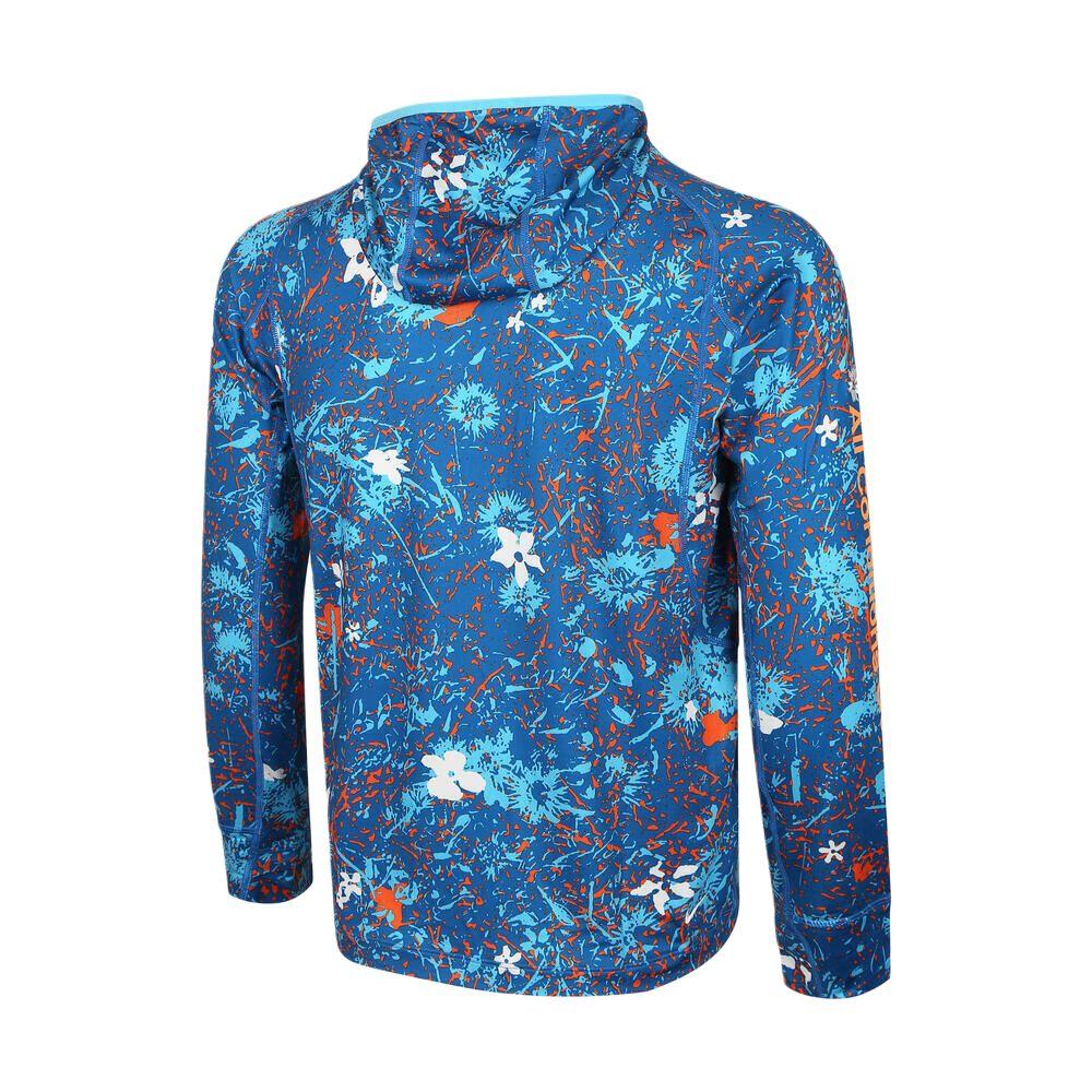 Nike Casual Sports Full Print Pullover Long Sleeve Kids Tops IH0881-416