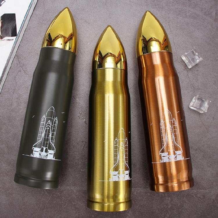 Bullet Shaped  Bottle Stainless Steel Insulated Water Bottle Portable