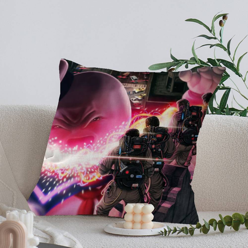 Classic G-ghostbusters Movie Pillow Cover Sofa Cushion Cover Home Room Decoration Children Gift
