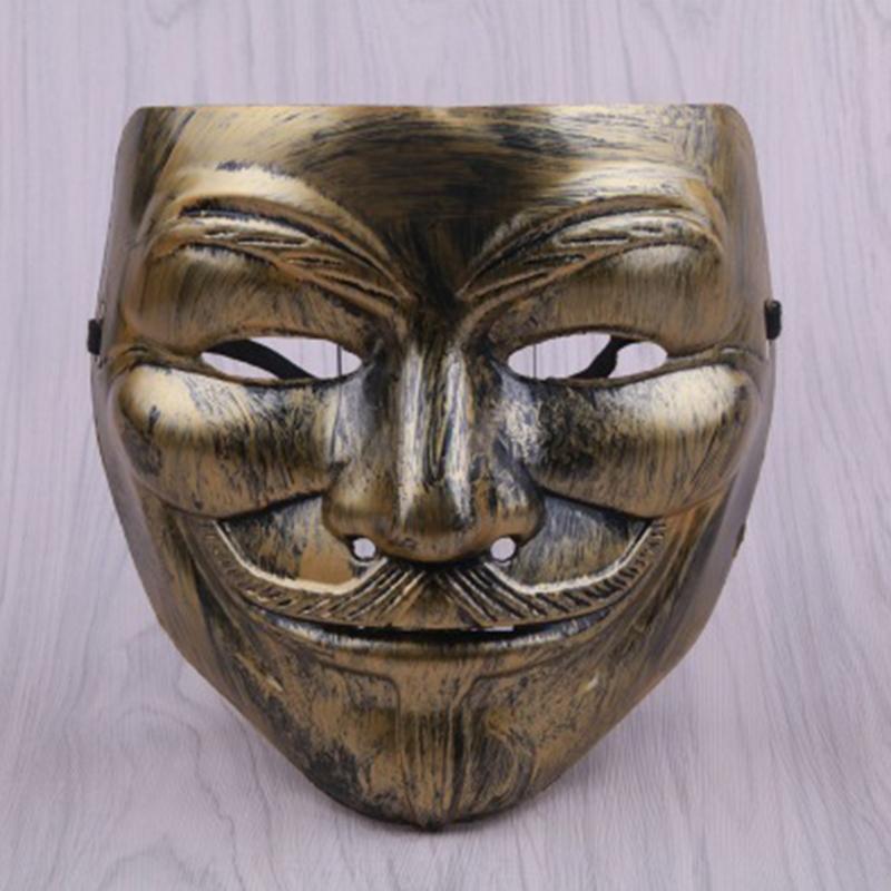 V For Vendetta Mask Halloween Masquerade Scary Party Supplies Accesoriu Cosplay
