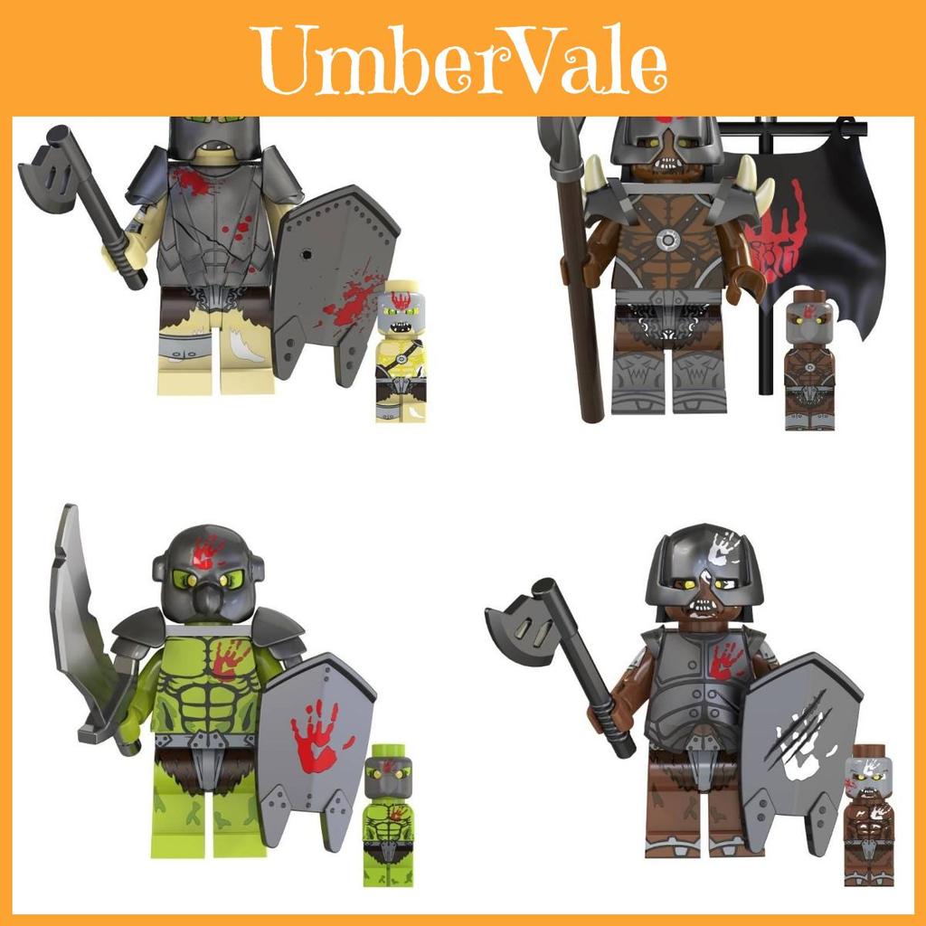 Tv6407 Movie Television Series Building Blocks Toy Set Featuring Lord Of The Rings Orcs