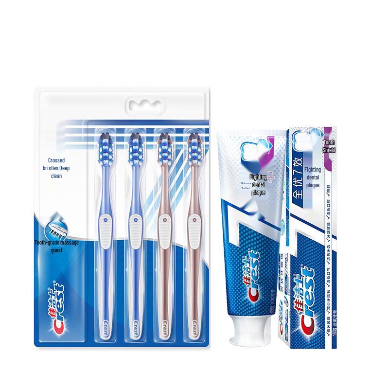 Crest All-in-One 7-Effect Oral Care Bundle