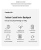 Men's Casual Multifunctional 17" Laptop Backpack - Large Capacity for College, Business & Travel