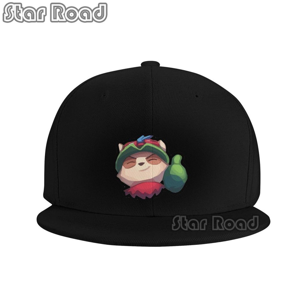 Funny Teemo Print logo Unisex Baseball Caps Peaked Cap League of Legends Game Sun Shade Hats for Unisex Women