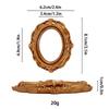 European-Style DIY Phone Case Frame, Badge, Gumi Display, and Dollhouse Scene Miniatures