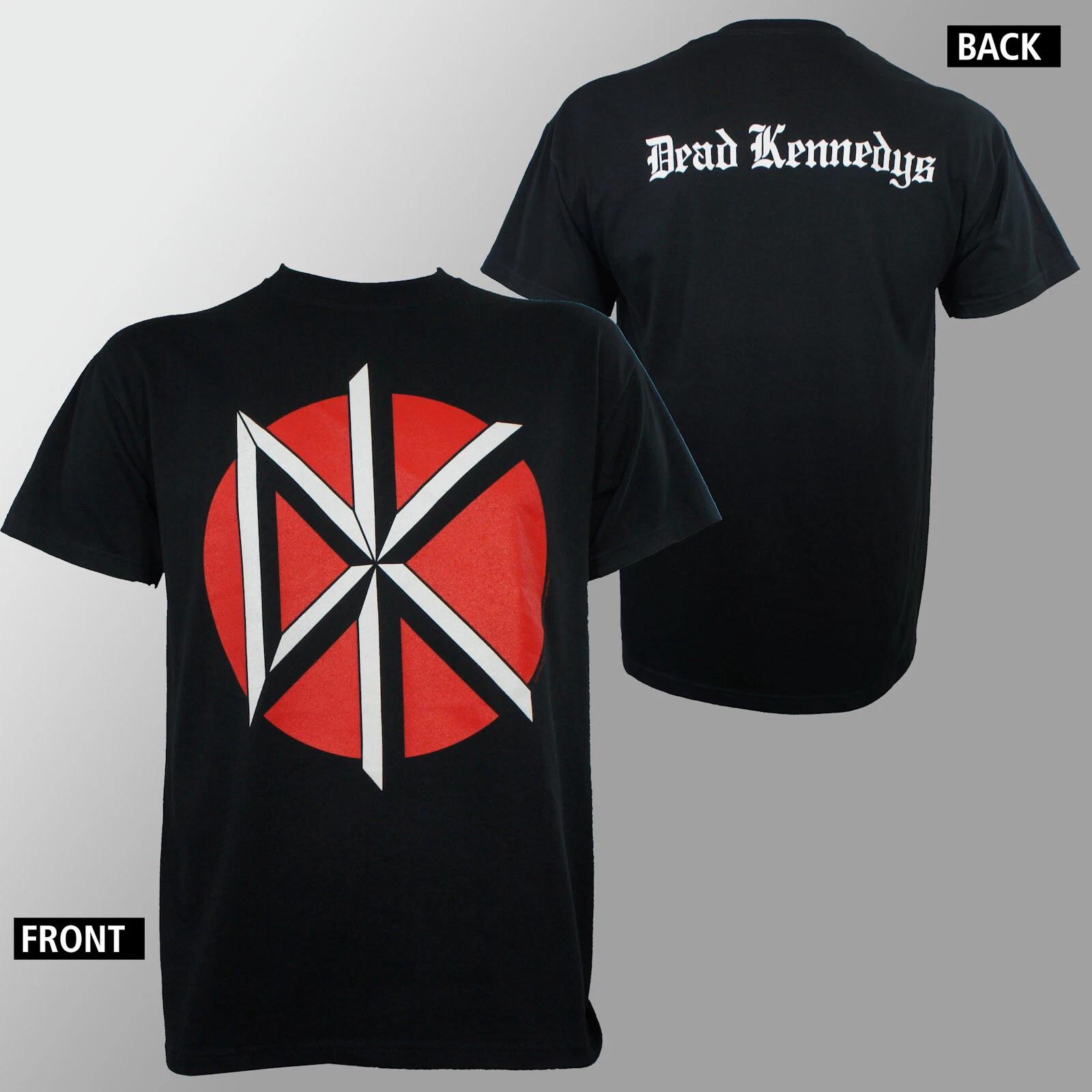 DEAD KENNEDYS Band Logo With Back Print T-SHIRT 2XL NEW M