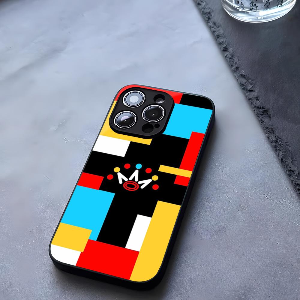 Black ScottyS Camerons Flag Phone Case Tempered Glass For IPhone 17 13 14 16 12 15 11 Pro Max Plus Mini X XR SE2020 Coque