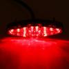 YIBO High Brightness Shockproof Waterproof Tail Lamp Brake Lamp LED Motorcycle Universal DC Red