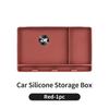 Car Dashboard Storage Box CD Texture Silicone Scratch-Resistant For VW Golf GTI Passat Scirocco Tiguan Sharan Beetle WWYEAW3 Sportcoupe
