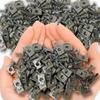 Self Tapping Screws Metal Fastener Clip for Car Motorcycle U-Type Clip with Screw Anti-rust Protection Clip Screw Iron Sheet Kit