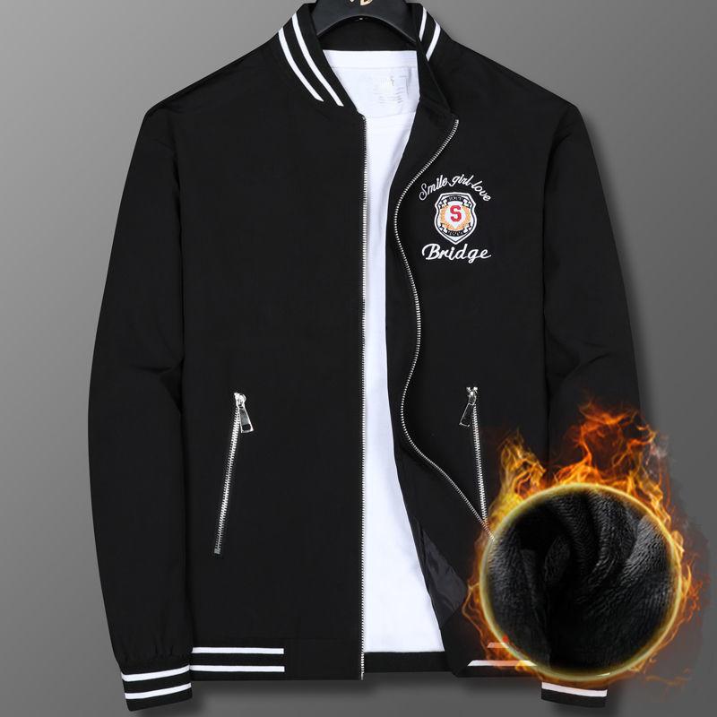 Men's Jacket Spring and Autumn Youth Large Size Versatile Handsome Thin Jacket Casual Trend Autumn