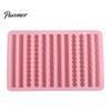 Baking Accessories for DIY Projects Silicone Twist Pretzel Mold, 12 Cavity Cake Chocolate Rod Candy Tray, High Temperature Resistant Molds Easy
