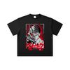 260 GSM Double Yarn 32 Count 100% Cotton Berserk V8 Print Unisex Heavy Cotton T Shirt