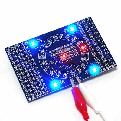 Lodēšanas Prakses SMD Shēmas Plate LED Elektronikas Projekts DIY Komplekts SMT PCB