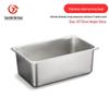 Stainless Steel Rectangular Food Pan