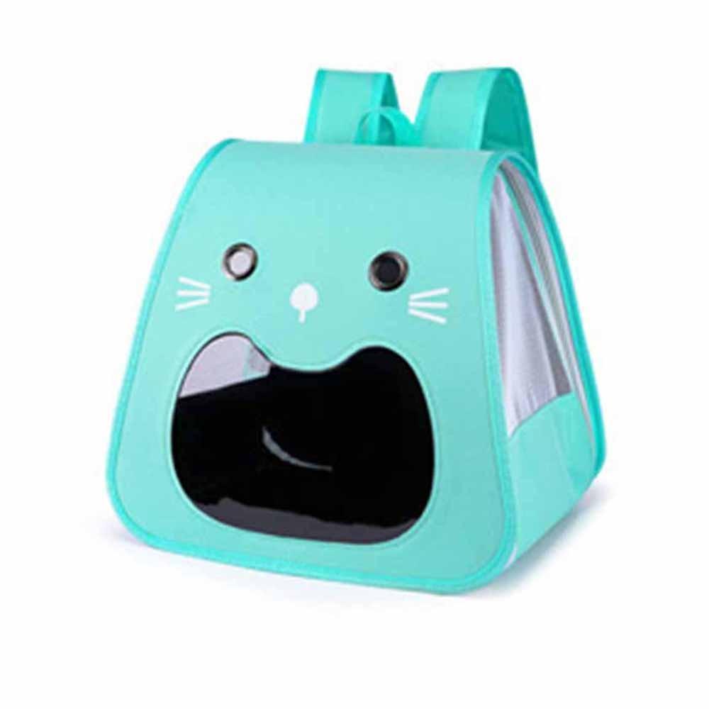 Bolsa Transportadora Dobrável para Gatos Grande Capacidade Respirável Bolsa de Transporte para Filhotes Dobrável Mãos Livres Bolsa de Viagem para Animais de Estimação Transporte de Animais