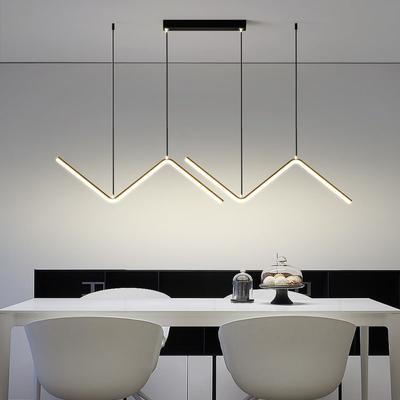 Indoor LED Cord Pendant Lamps for Dinning Room Kitchen 15w 24w 36w LED Ceiling Lights Chandelier Hanging Lighting for Corridor