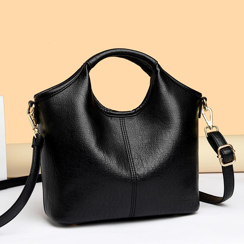 Bag 2025 New Versatile Retro Portable Large-capacity Tote Bag High-end Sense Commuter Niche One-shoulder Crossbody Bag