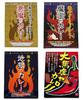 Death Curry Tasting Hokuto Hell Demon and Daibaka Yaro Curry Curry Set Curry, Devil's Curry, King's Curry, (4-pack) - Single-Serving Ready-to-Eat